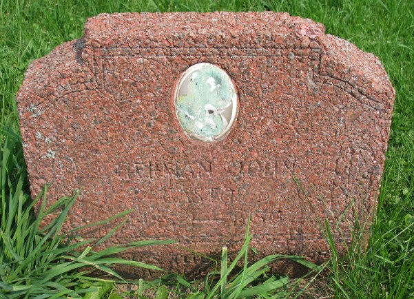Herman John Castor tombstone